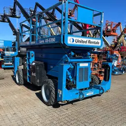 2015 Genie GS-5390 RT Rough Terrain Scissor Lift