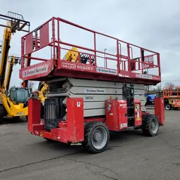 2017 MEC 6092RT Rough Terrain Scissor Lift