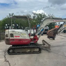 2019 Takeuchi TB240 Mini Excavator