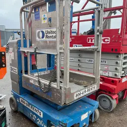 2018 Genie GR-20 Self-Propelled One-Person Lift