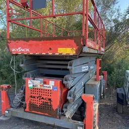 2015 Skyjack SJ9250RT Rough Terrain Scissor Lift
