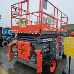 2018 Skyjack SJ8841RT Rough Terrain Scissor Lift
