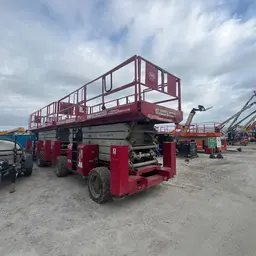 2016 MEC 6092RT Rough Terrain Scissor Lift