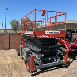 2016 Skyjack SJ9250RT Rough Terrain Scissor Lift