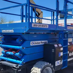 2020 Genie GS-4390 RT Rough Terrain Scissor Lift