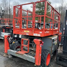 2018 Skyjack SJ6826RT Rough Terrain Scissor Lift