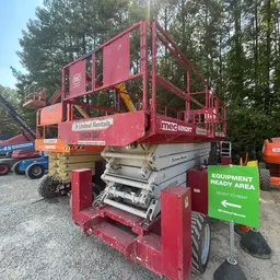 2016 MEC 6092RT Rough Terrain Scissor Lift