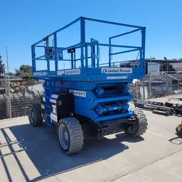 2017 Genie GS-4390 RT Rough Terrain Scissor Lift