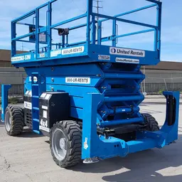 2016 Genie GS-5390 RT Rough Terrain Scissor Lift
