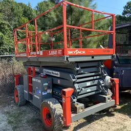 2016 Skyjack SJ8841RT Rough Terrain Scissor Lift