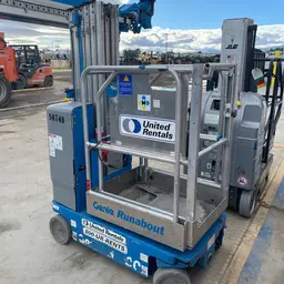 2017 Genie GR-20 Self-Propelled One-Person Lift