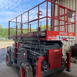 2017 Skyjack SJ8841RT Rough Terrain Scissor Lift